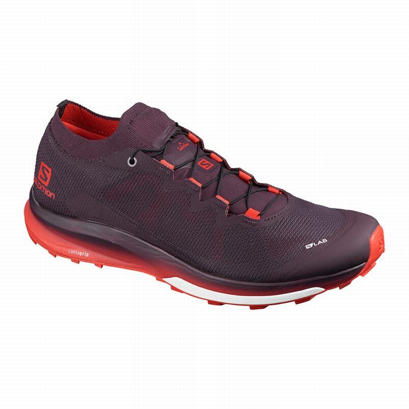 Salomon S/LAB ULTRA 3 Zapatillas Trail Running Mujer - Rojas - Colombia (62038-YGMK)